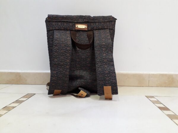 Mochila Jeans Bordada