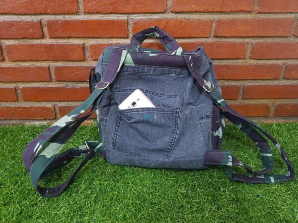 Mochila Jeans Reciclado