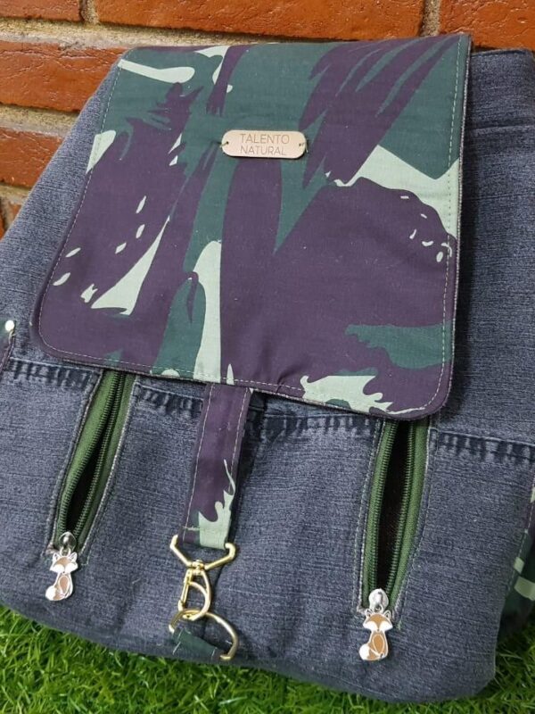 Mochila Jeans Reciclado