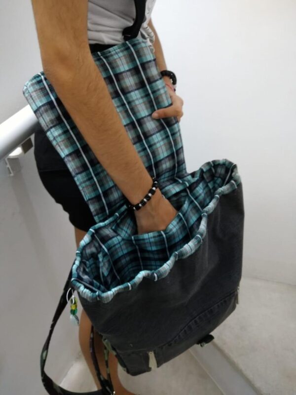 Mochila Jeans Reciclado